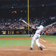 Chipper Jones homers off Tony Armas...